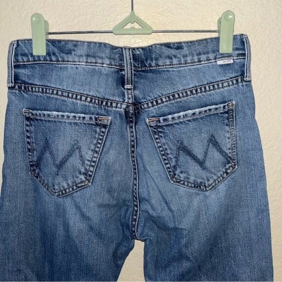 Mother The Cheeky Super Crop Jeans Size 25 - Picture 7 of 10